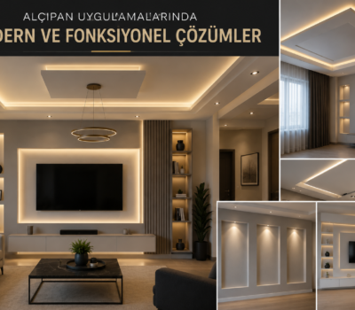 Alçıpan Uygulamalarında Modern ve Fonksiyonel Çözümler